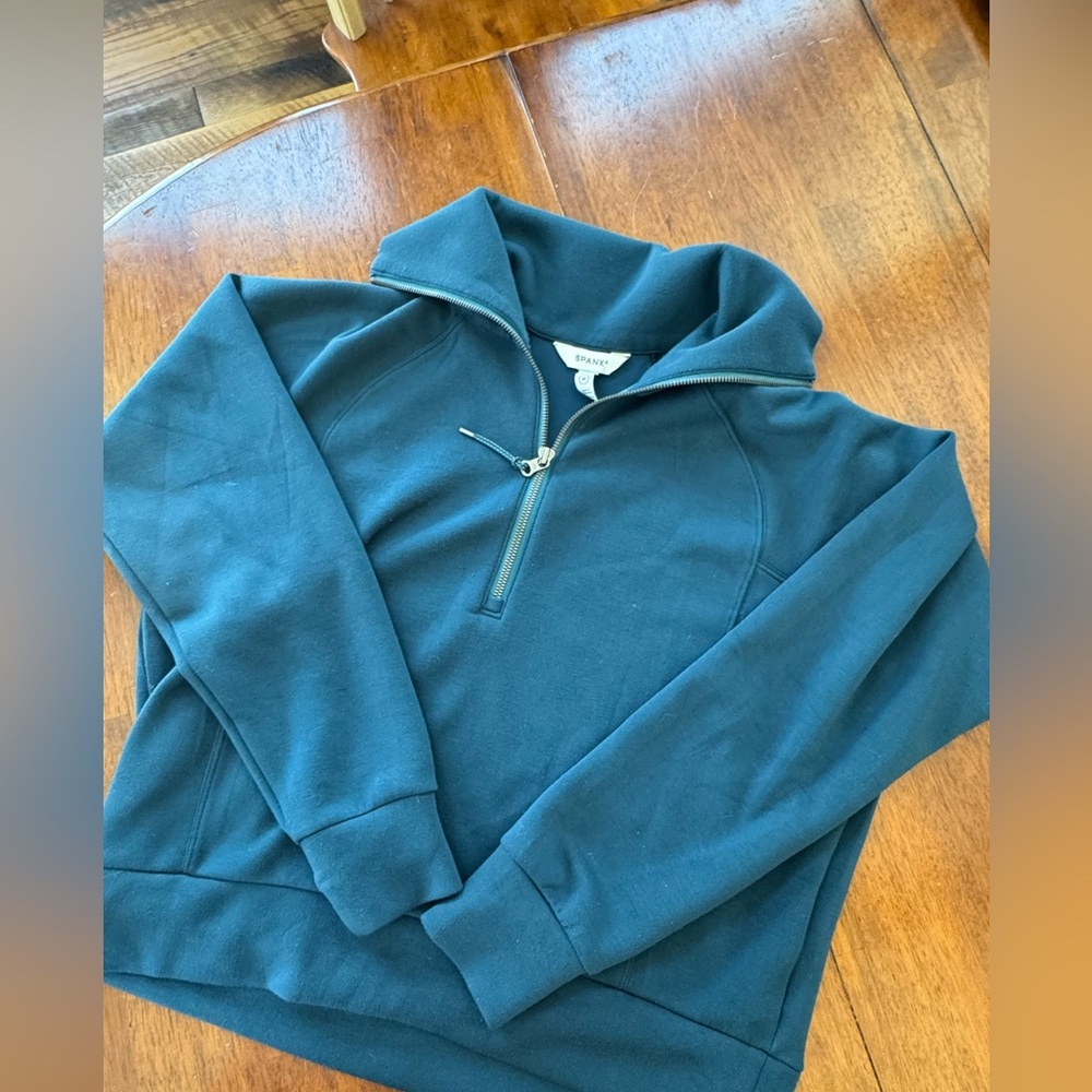 Spanx Air Essentials Teal Matching Set- Womens Si… - image 2